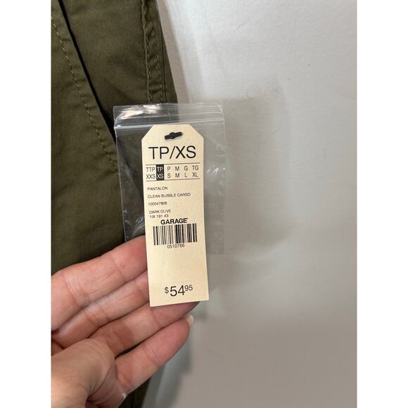 Garage Cargo Jogger Pants Dark Olive XS NWT Utility Gorpcore Y2K - Picture 8 of 9